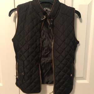Two-toned Quilted Vest